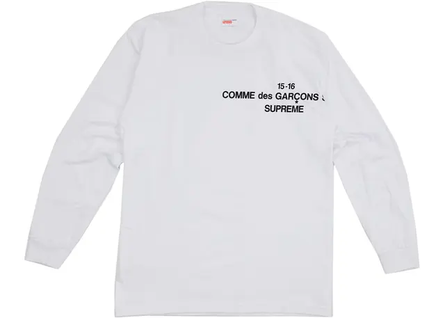 CDG x Supreme Longsleeve